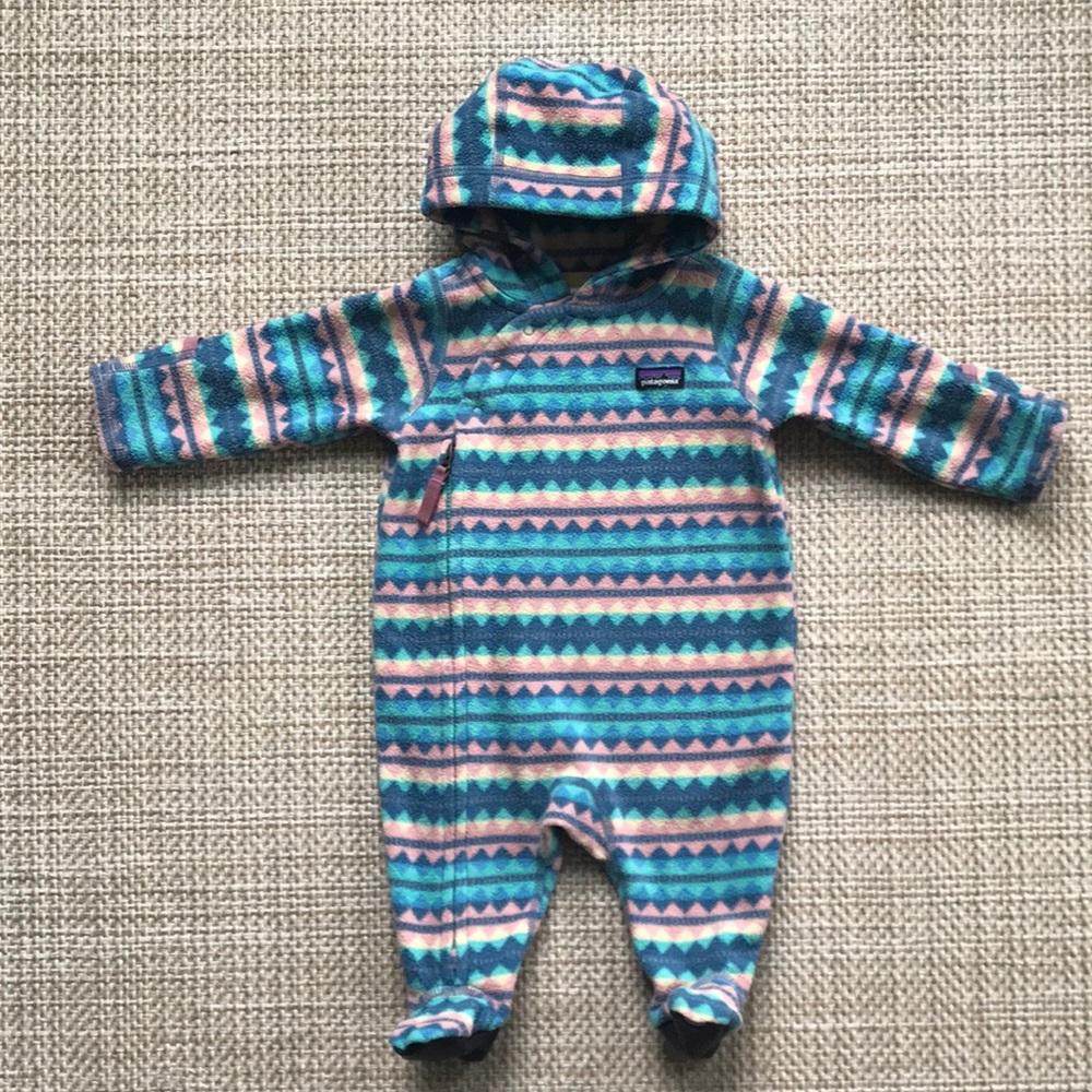 Patagonia Micro Fleece Bunting (size 0-3m)
